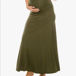 Maternity Maxi Skirt